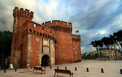 Photo du Castillet  Perpignan