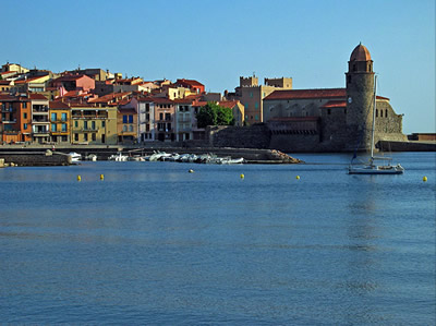 Photo du port de Collioure dans les Pyrnes Orientales